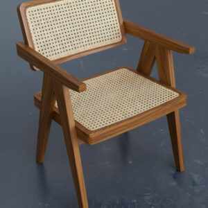 Apex-Teak-&-Rattan-Dining-Chair