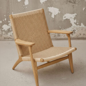 Teak-Macramé-Rope-Lounge-Chair