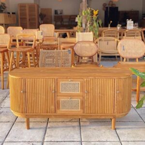 Teak TV Stand Sideboard